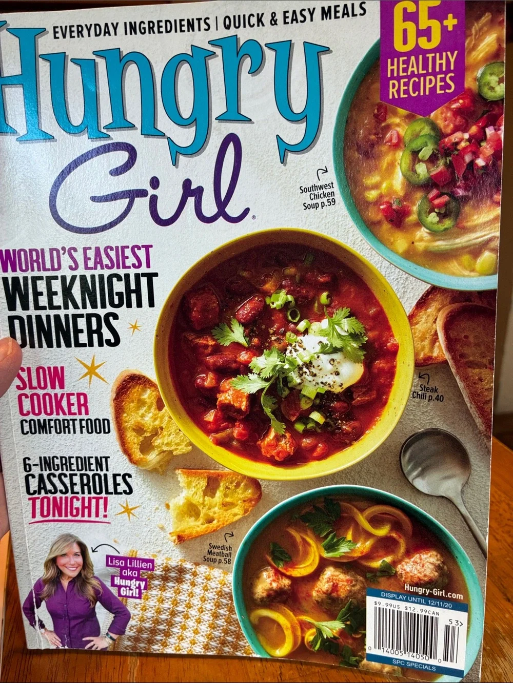 Lot of 2 healthy cooking recipe magazines